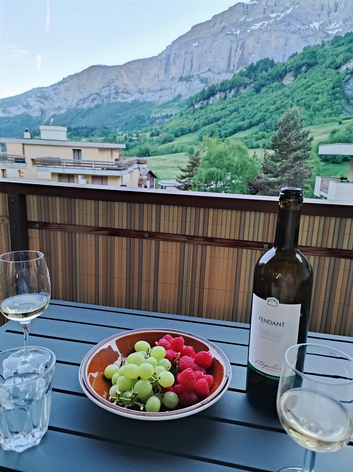Wine Fendant of Valais canton