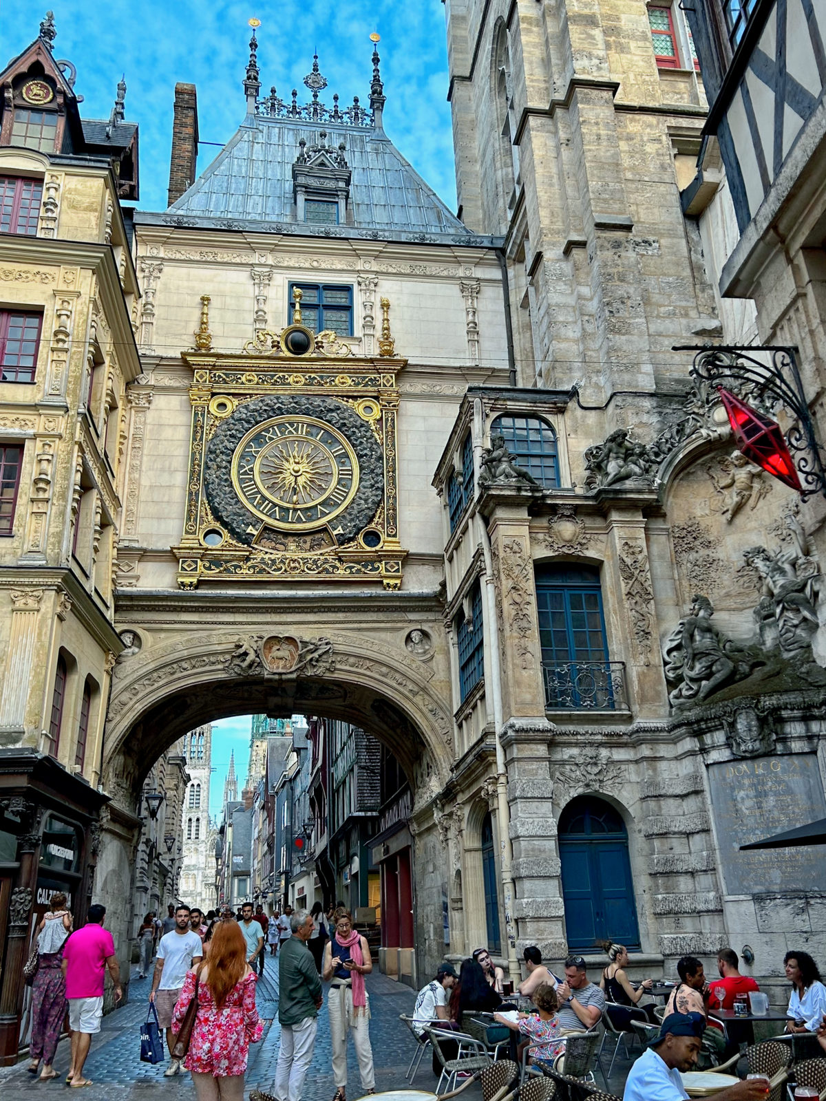 Golden Clock in Rouen