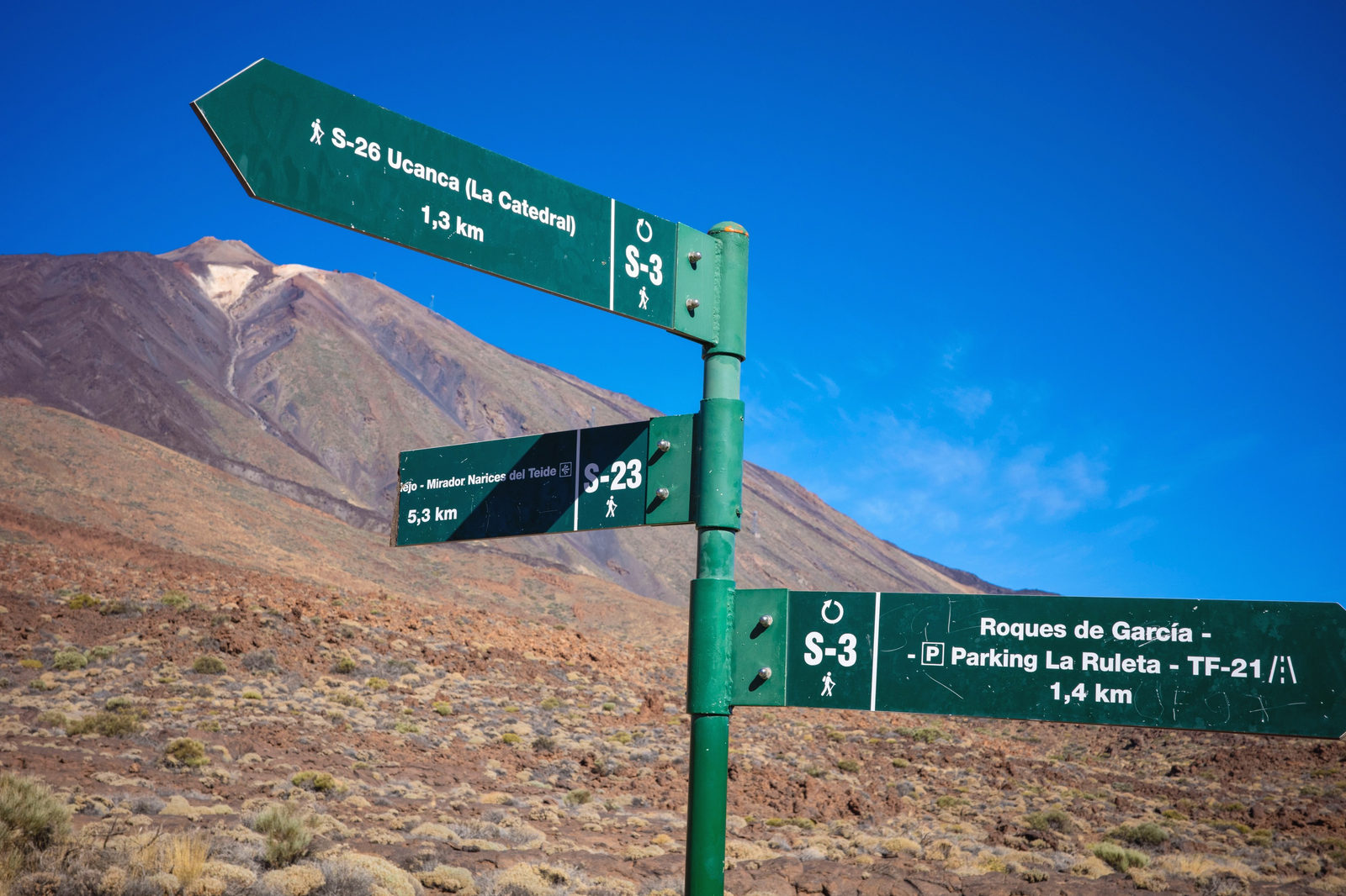 Teide Park for hiking lovers: Trails