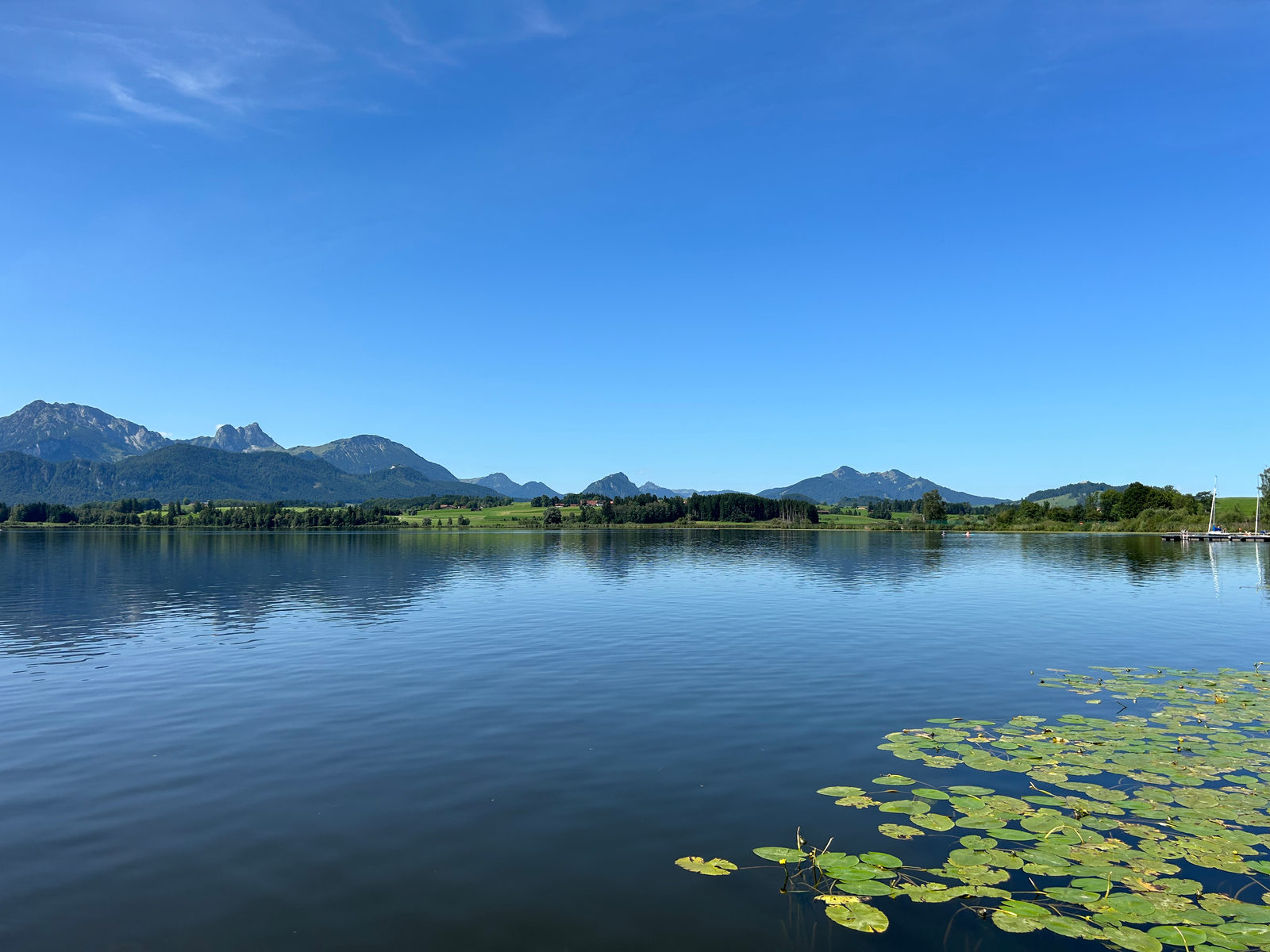 Hopfen am See lake
