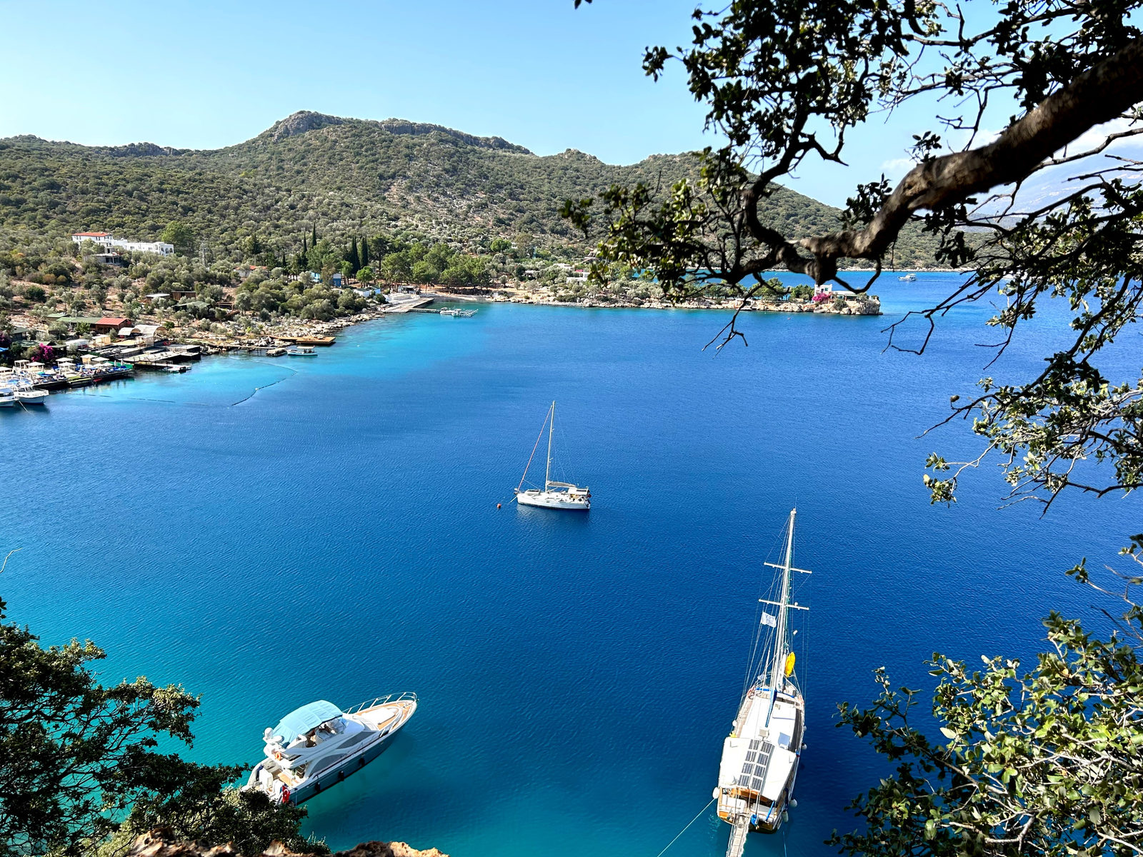 View from Lycian way (hiking path near Kas)