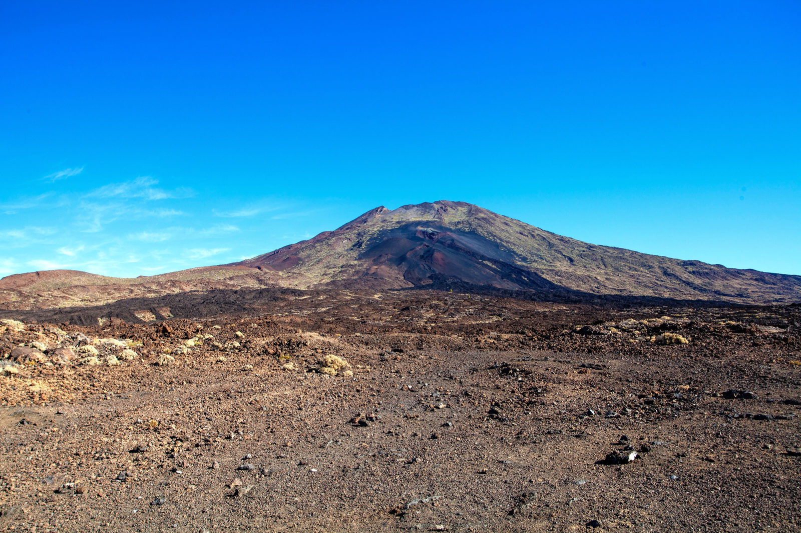 views of Teide volcano