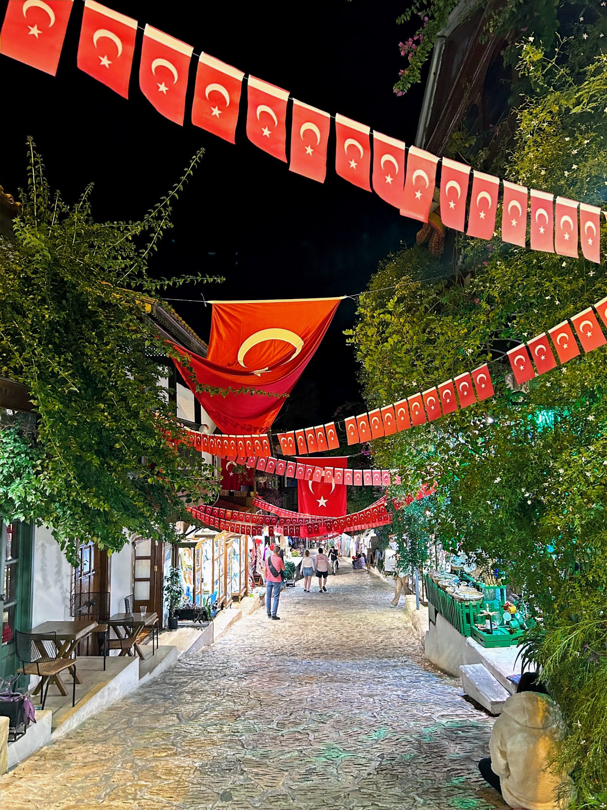 beautiful Kas at night