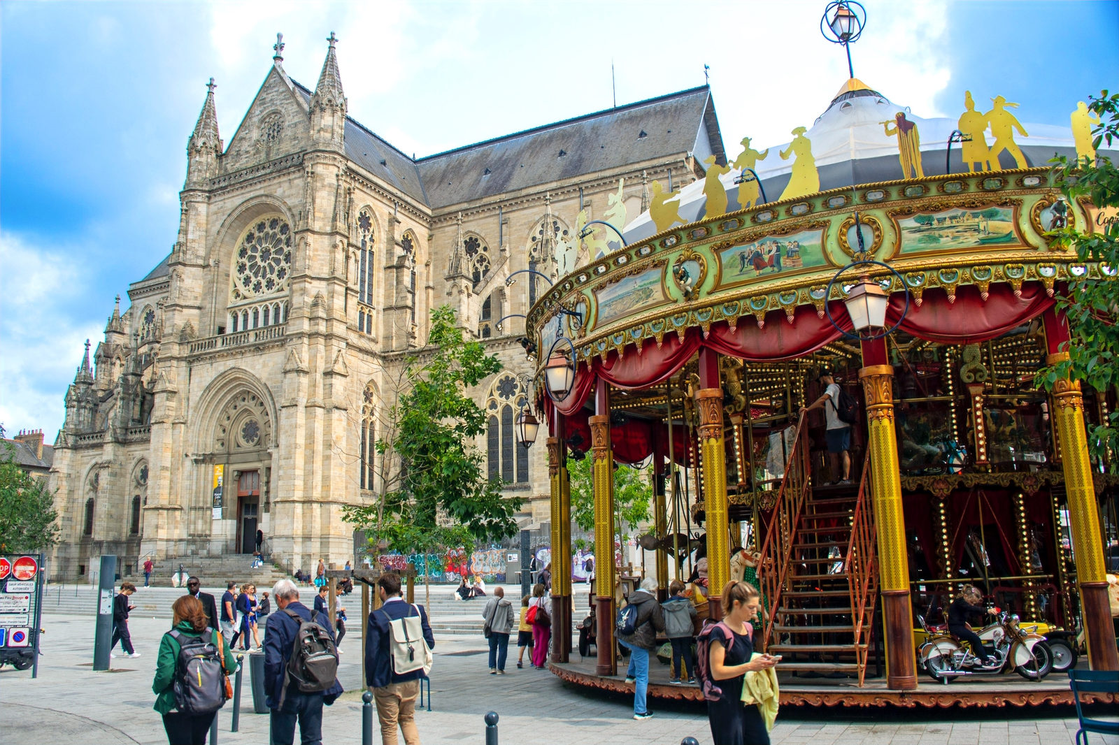 central square of Rennes
