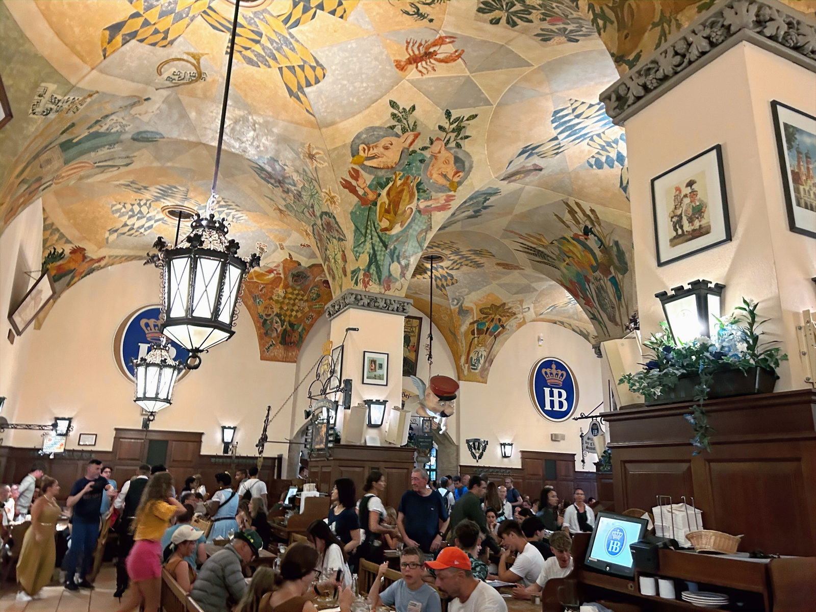 Hofbrauhaus - historical brewery in Munich