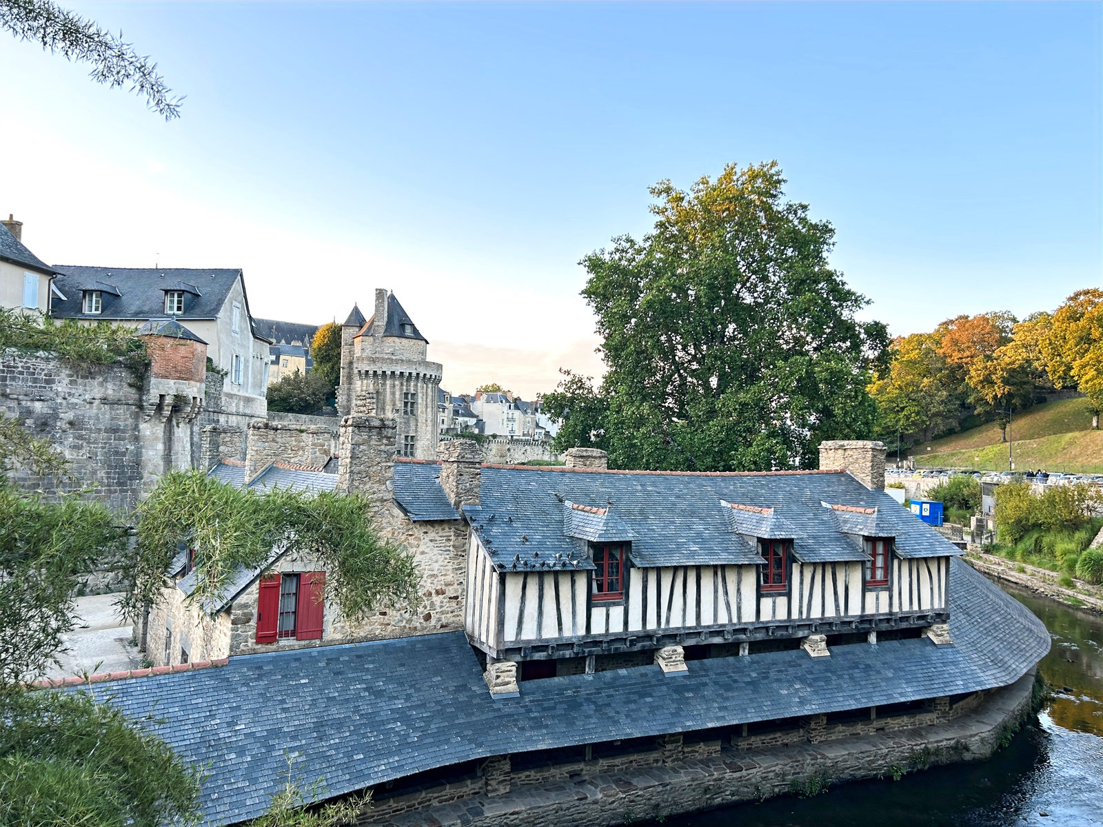 amazing Vannes and its historical ramparts