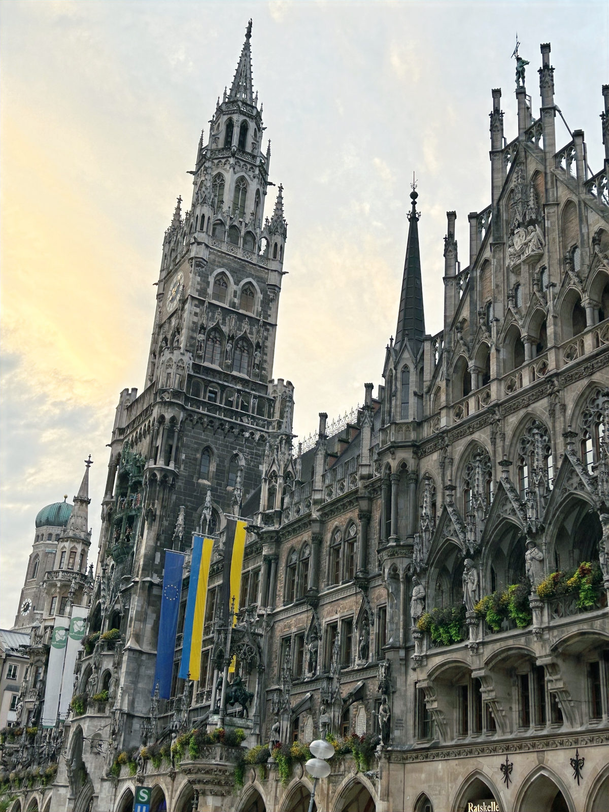 Rathaus at Marienplatz in Munich